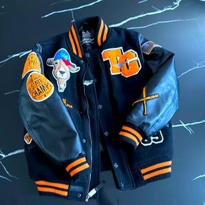 Boys.   Top Gun varsity jacket.  Sz 8.